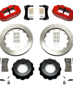 Wilwood Narrow Superlite Red 6R Front Kit 12.88in Slotted Rotor w/ Lines 05-15 Toyota Tacoma