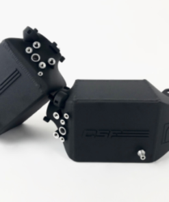 CSF 12-16 BMW M5 (F10) / 12-18 BMW M6 (F06/F12/F13) Twin Charge-Air-Cooler Set - Crinkle Black