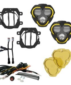 KC HiLiTES FLEX ERA 3 Dual Mode SAE Fog Lights - 2-Light Master Kit for Subaru Crosstrek/Forester