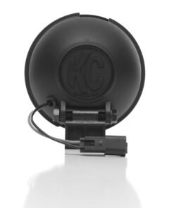 KC HiLiTES Apollo Pro 5in. Halogen Light 55w Spread Beam (Single) - Black