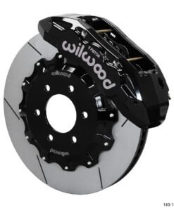 Wilwood 17-19 Ford F150 Raptor TX6R Front Kit 15.50in Rotor w/ Lines - Black