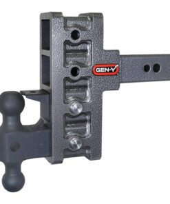 Gen Y Mega Duty 2.5In Shank 6In Offset Drop 32K Hitch w/ GH-0161 Dual-Ball w/ GH-0162 Pintle Lock