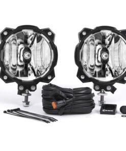 KC HiLiTES 6in. Pro6 Gravity LED Light 20w Single Mount Spot Beam (Pair Pack System)
