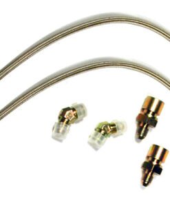Wilwood Flexline Kit 86-93 Mustang w/ Forged Dynalite or SL6 Front Caliper