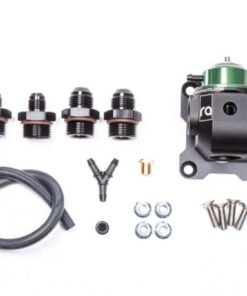 Radium Engineering Universal Fuel Regulator/Pulse Damper Kit 10AN ORB (7/8in-14) Inlet and Outlet