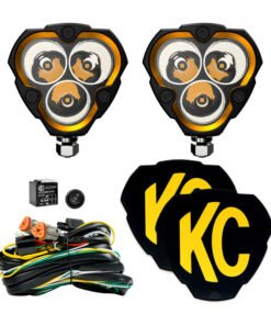 KC HiLiTES FLEX ERA 3 LED Light Spot Beam Pair Pack System