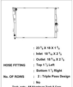 CSF 07-13 BMW M3 (E9X) Triple Pass Radiator