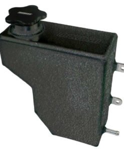Moroso 16-Up Polaris RZR Coolant Tank - Black Powder Coat