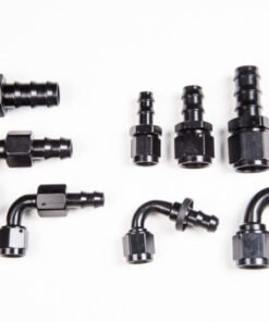 Radium Engineering 6AN Straight Pushlok Hose End
