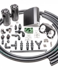 Radium 02-21 Subaru EJ-Series Fluid Lock Turbo Dual Catch Can Kit