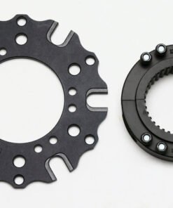 Wilwood Hub Kit-Splined Midget Axle Clamp-Dynamic 6 x 5.50 BC w/ T-Nuts (GEN II)