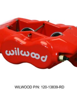 Wilwood Caliper-Forged DynaliteI-Red 1.38in Pistons .81in Disc