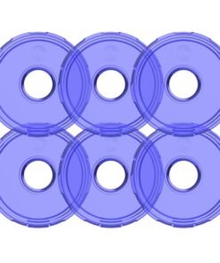 KC HiLiTES Cyclone V2 LED - Replacement Lens - Blue - 6-PK