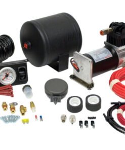 Firestone Air-Rite Air Command II Heavy Duty Air Compressor Kit w/Dual Pneumatic Gauge (WR17602168)