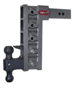 Gen Y Mega Duty 2.5In Shank 12In Drop 3K TW 21K Hitch w/ GH-061 Dual-Ball w/ GH-062 Pintle Lock