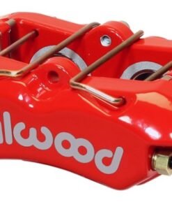 Wilwood Caliper-Forged Dynapro 4 5.25in Mount-Red-Universal 1.38/1.38in Pistons .81in Disc