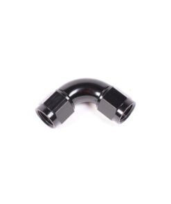 Radium Engineering 6AN Coupler Female to Female 90 DEG