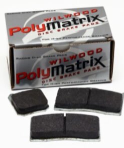 Wilwood PolyMatrix Pad Set - 6812 E DLS DLS Floater DPS 3 Hole