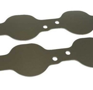 Moroso Chevy LS Exhaust Block Off Storage Plate - Pair