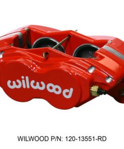 Wilwood Caliper-Forged Dynalite-M-Red 1.75in Pistons 1.00in Disc