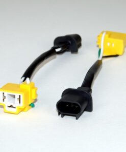 KC HiLiTES Headlight Jumper Conversion Cable for H13 to H4 Halogen (Pair)