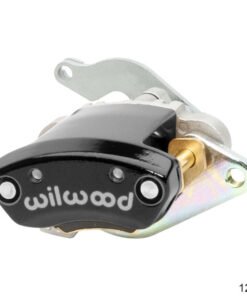 Wilwood Caliper - MC4 Mechanical Left Hand - Black 1.19in Piston 1.10in Rotor - Black