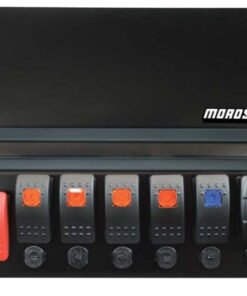 Moroso BMW E46 Dash Block Off Plate With Switches
