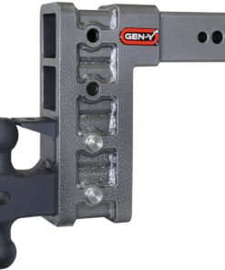 Gen Y Mega Duty 3In Shank 9In Drop 3500 lb TW 32K Hitch w/ GH-0161 Dual-Ball w/ GH-0162 Pintle Lock