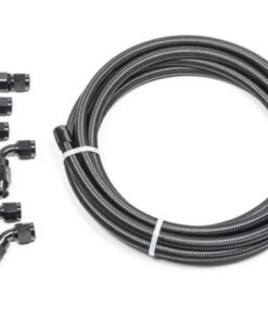 Radium Engineering 6AN Universal DIY PTFE Hose Kit - Black