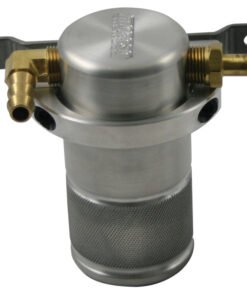 Moroso 90-05 Mazda Miata Air/Oil Separator Catch Can - Small Body - Billet Aluminum