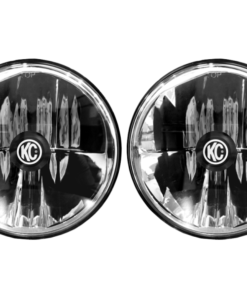 KC HiLiTES 97-06 Jeep TJ/Univ. 7in. Gravity LED H4 DOT Approved Replac. Headlight (Pair Pack System)
