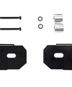 KC HiLiTES 18-19 Jeep Wrangler JL A-Pillar Light Mount Bracket Set (Pair) - Black