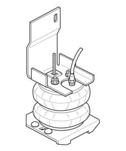 Firestone Ride-Rite Air Helper Spring Kit Rear 92-16 Ford E350 Cutaway (W217602061)