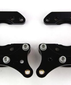 Wilwood Brackets (2) - Pro Street - Mopar/Dana - Green Snap Ring 2.36in Offset