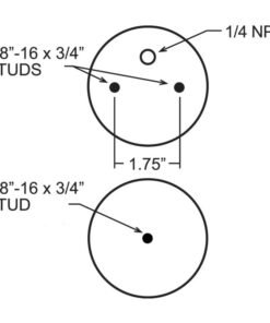 Firestone Ride-Rite Replacement Air Spring Red Label (W217608781)