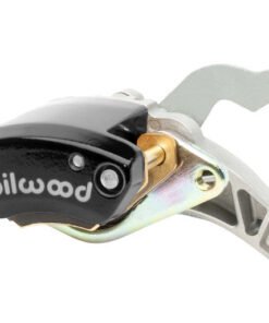 Wilwood Caliper - MC4 Mechanical Right Hand - Black 1.19in Piston 1.10in Rotor - Black