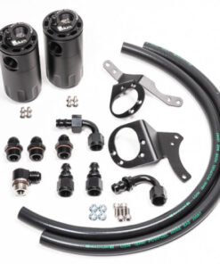 Radium Engineering Dual Catch Can Kit 15-17 Mustang GT Fluid Lock