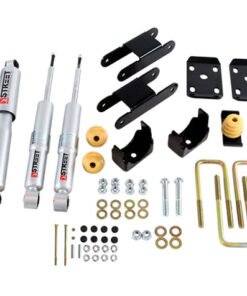 Belltech LOWERING KIT 18-20 Chevy Colorado/Canyon All Cab/SB -0-3in F / -4in R w/ Street Perf Shocks