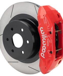 Wilwood 99-18 Chevy Silverado/GMC Sierra 16x1.25 Slotted Rotor TX4R 4 Piston Rear Brake Kit - Red