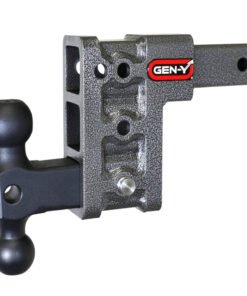 Gen Y Mega Duty 2In Shank 5In Drop 1500 lb TW 10K Hitch w/ GH-031 Dual-Ball