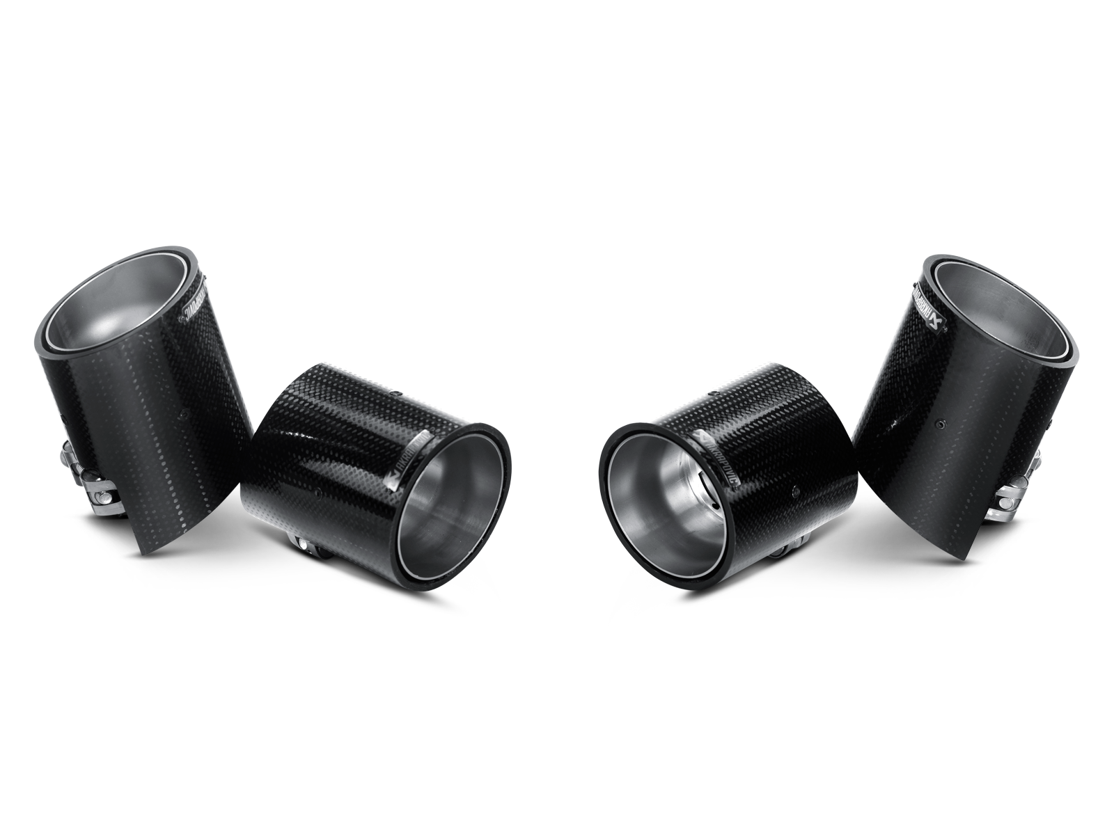 Akrapovic TP-CT/5 Tail Pipe Set Carbon for 11-12 BMW 1 Series M Coupe